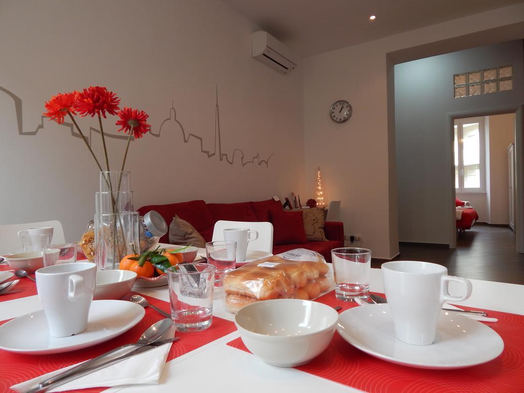 Red Flat In Rome Apartment Ruang foto