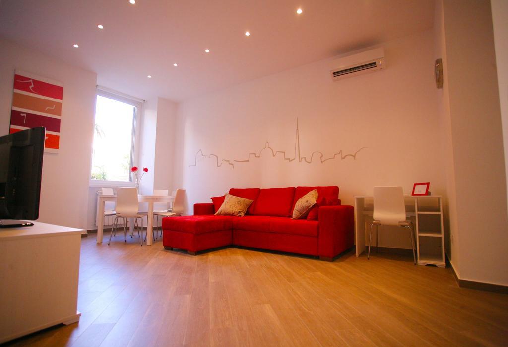 Red Flat In Rome Apartment Ruang foto